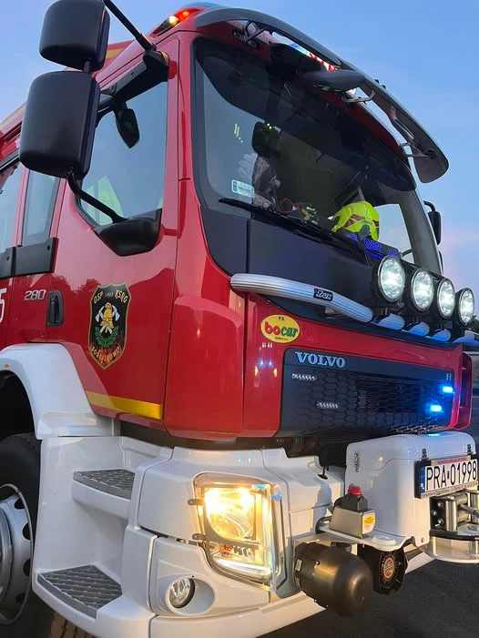 Interwencja ratownicza w Dłoni – alarm OSP