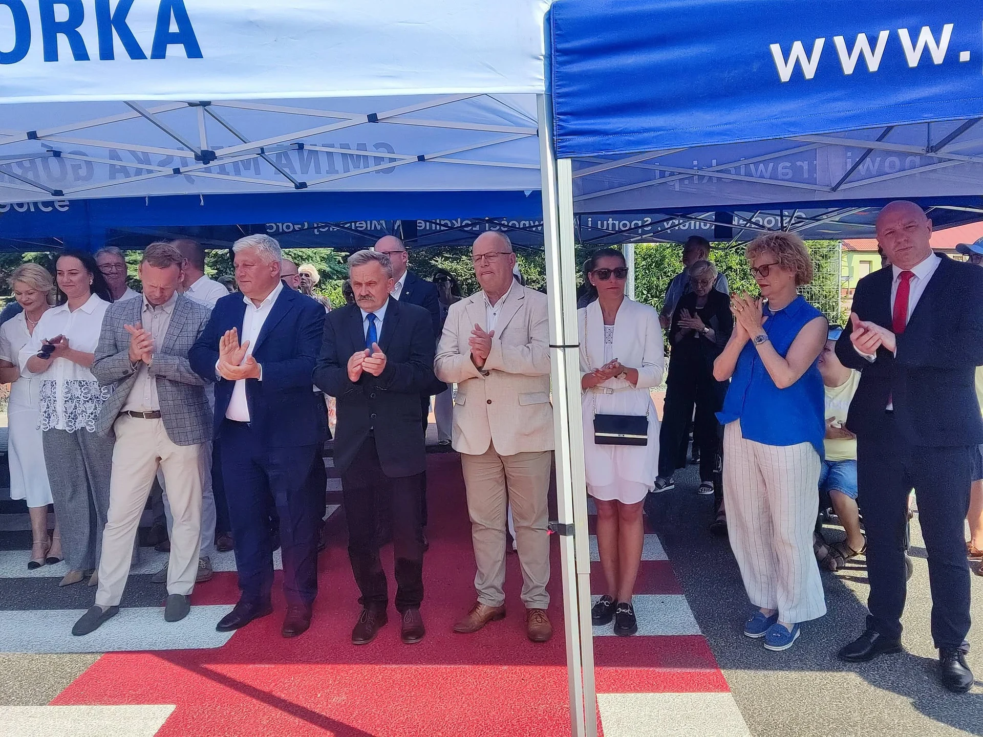 Otwarto przebudowaną drogę z ścieżką rowerową Miejska Górka – Annopol — zdjęcie 20