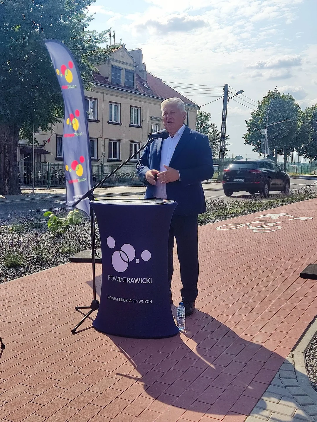 Otwarto przebudowaną drogę z ścieżką rowerową Miejska Górka – Annopol — zdjęcie 24