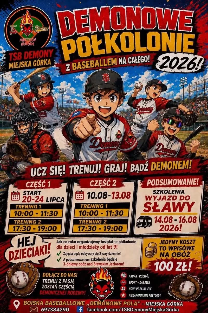 Baseball z Demonami zaprasza nowych uczniów