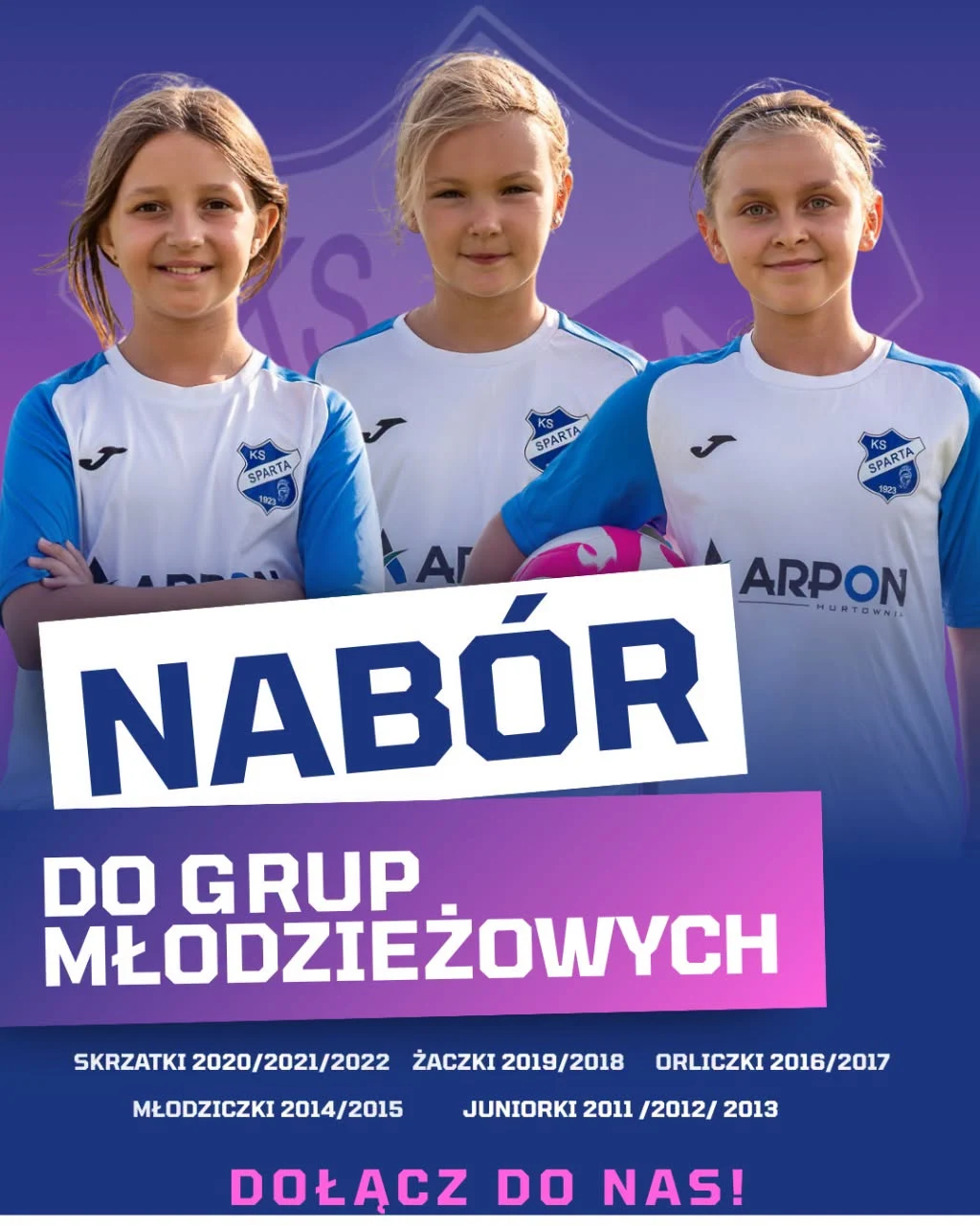 KS Sparta Miejska Górka rekrutuje dziewczęta do sekcji piłki nożnej