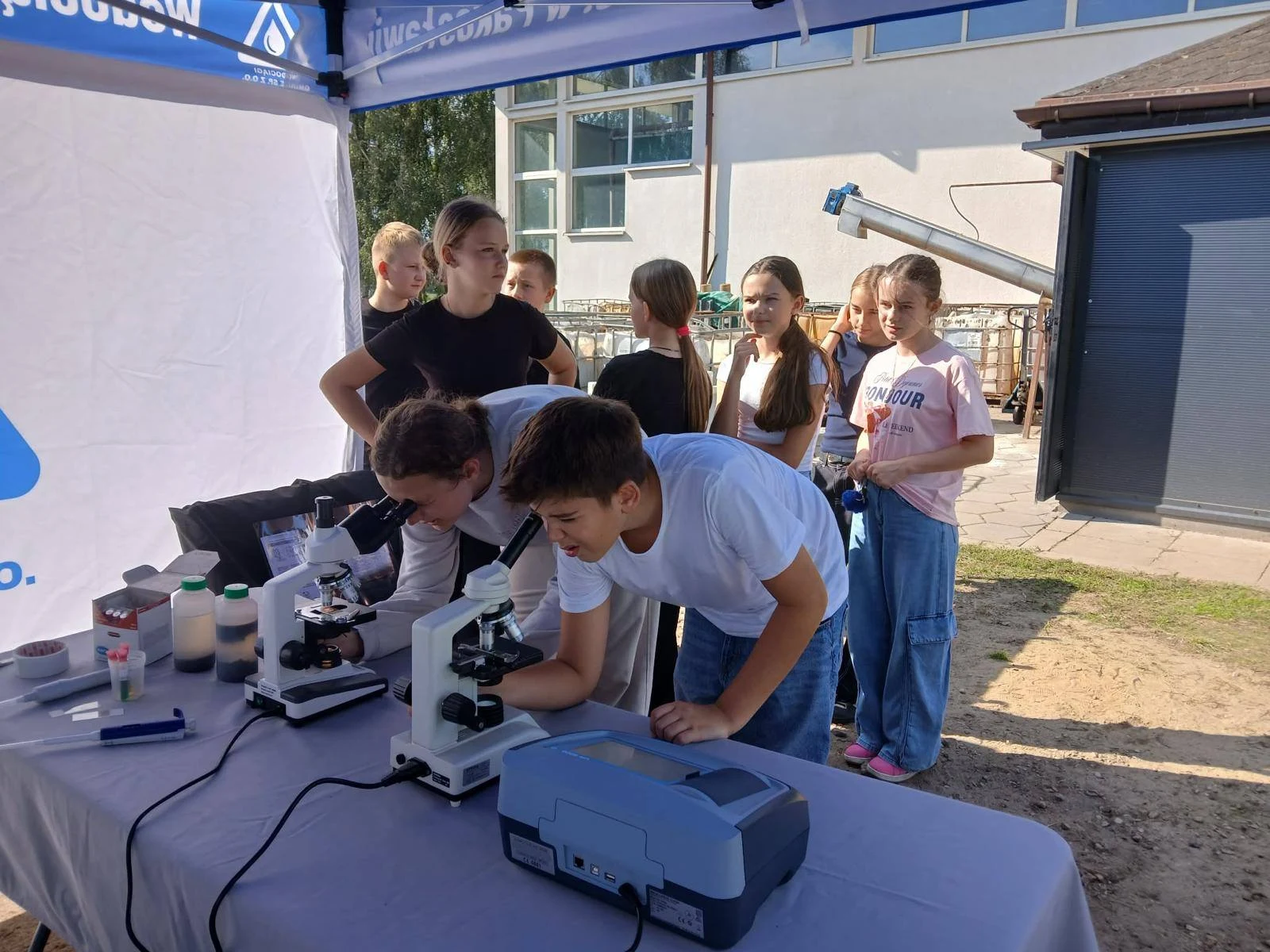 Tydzień Świadomości Ekologicznej: uczniowie odwiedzili oczyszczalnię ścieków — zdjęcie 13
