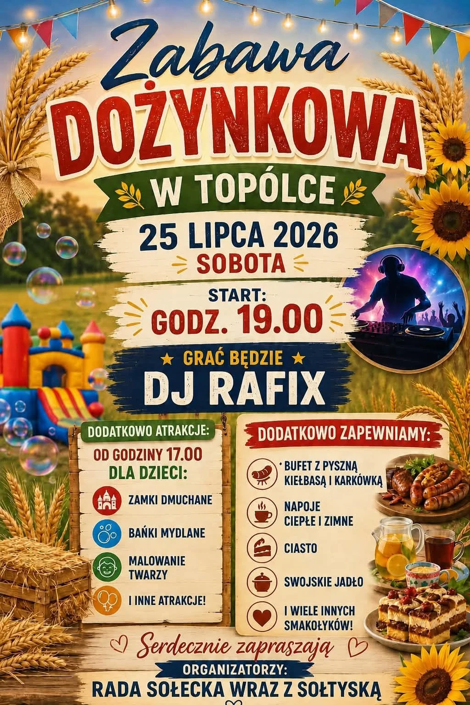 Dożynkowe świętowanie w Topólce