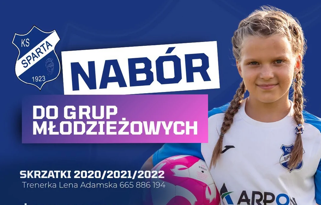 KS Sparta ogłasza nabór do sekcji dziewczęcych