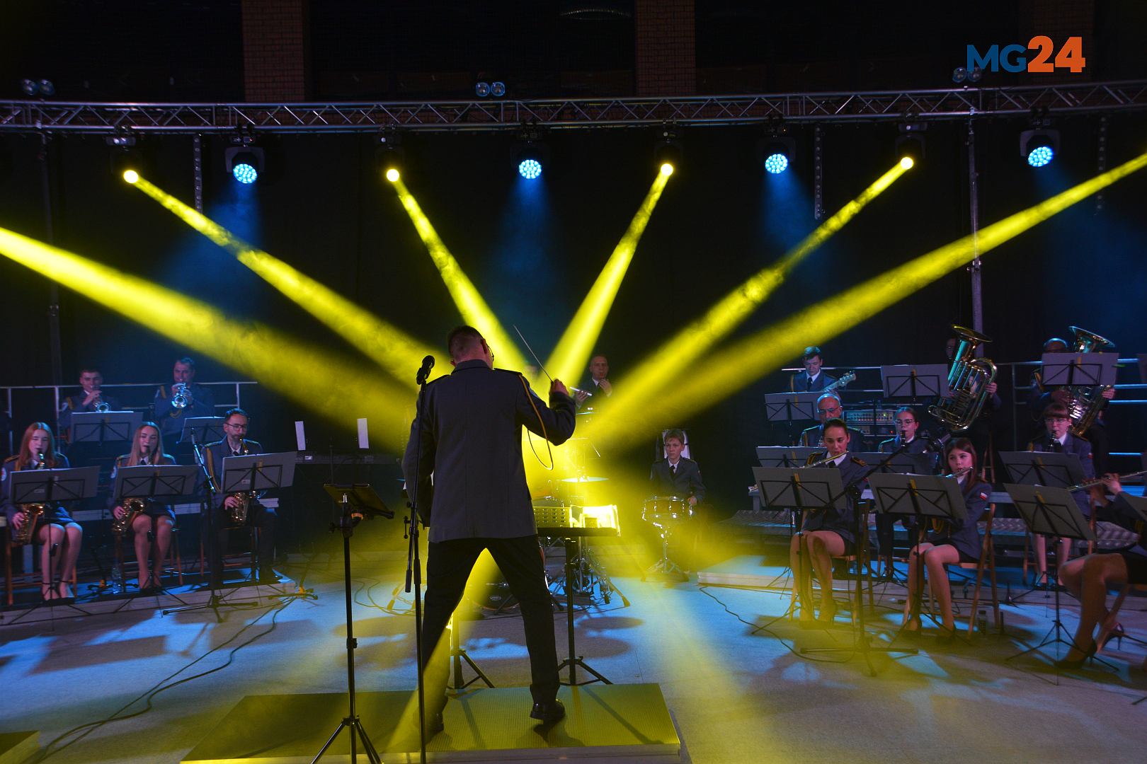Noworoczny, jubileuszowy koncert Orkiestry Dętej Miejska Górka