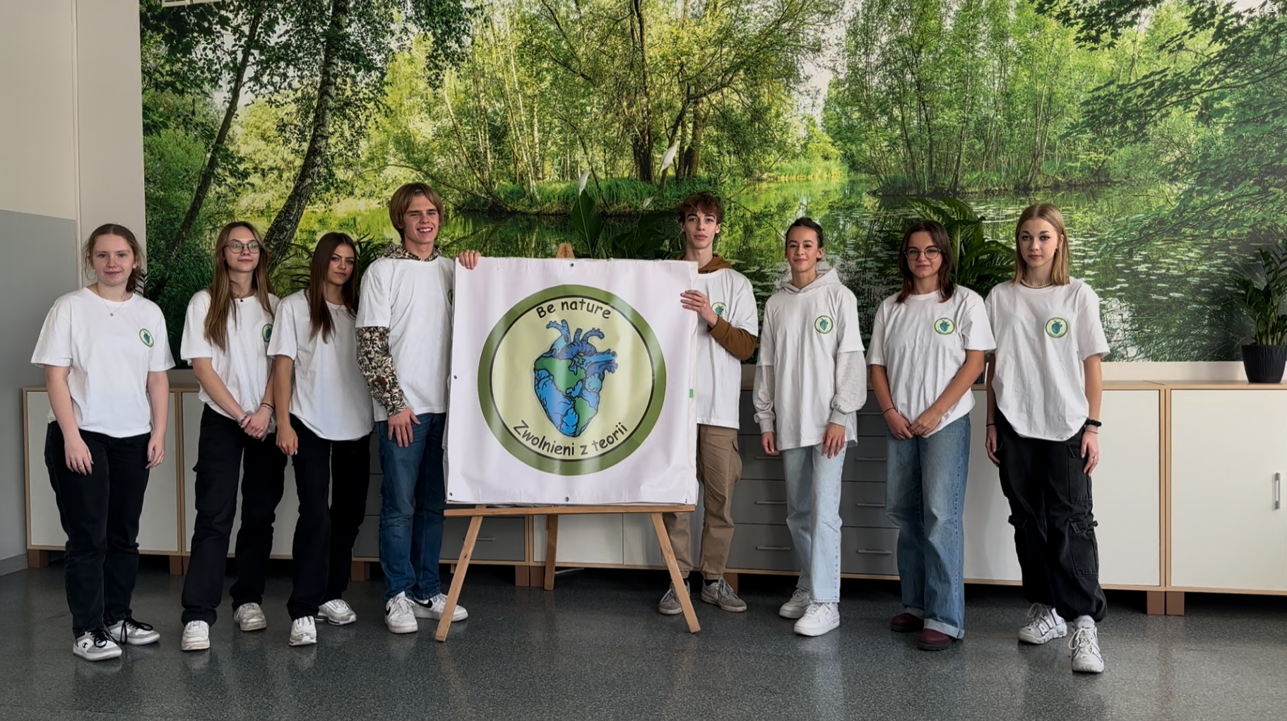 „Be Nature” z Zespołu Szkół Ogólnokształcących i Zawodowych w Krobi w akcji