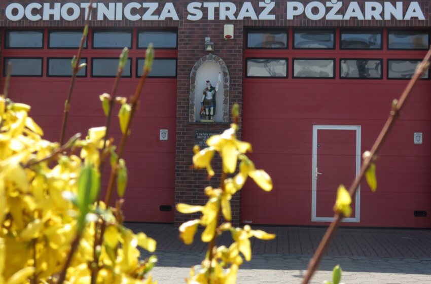  Trwają prace projektowe rozbudowy remizy strażackiej w Miejskiej Górce