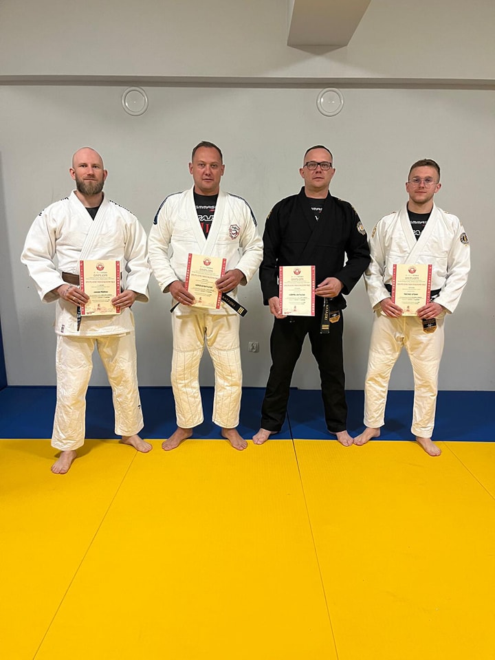 Sukcesy i wyróżnienia: Kadra UKS Ju Jitsu i Judo Miejska Górka na jubileuszowym seminarium