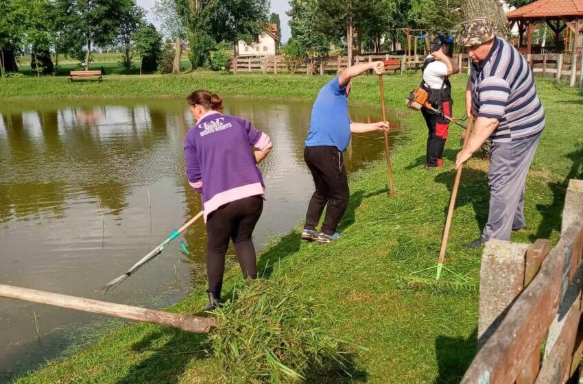  Pracowita sobota w Piaskach: Społeczna inicjatywa porządkowania terenu