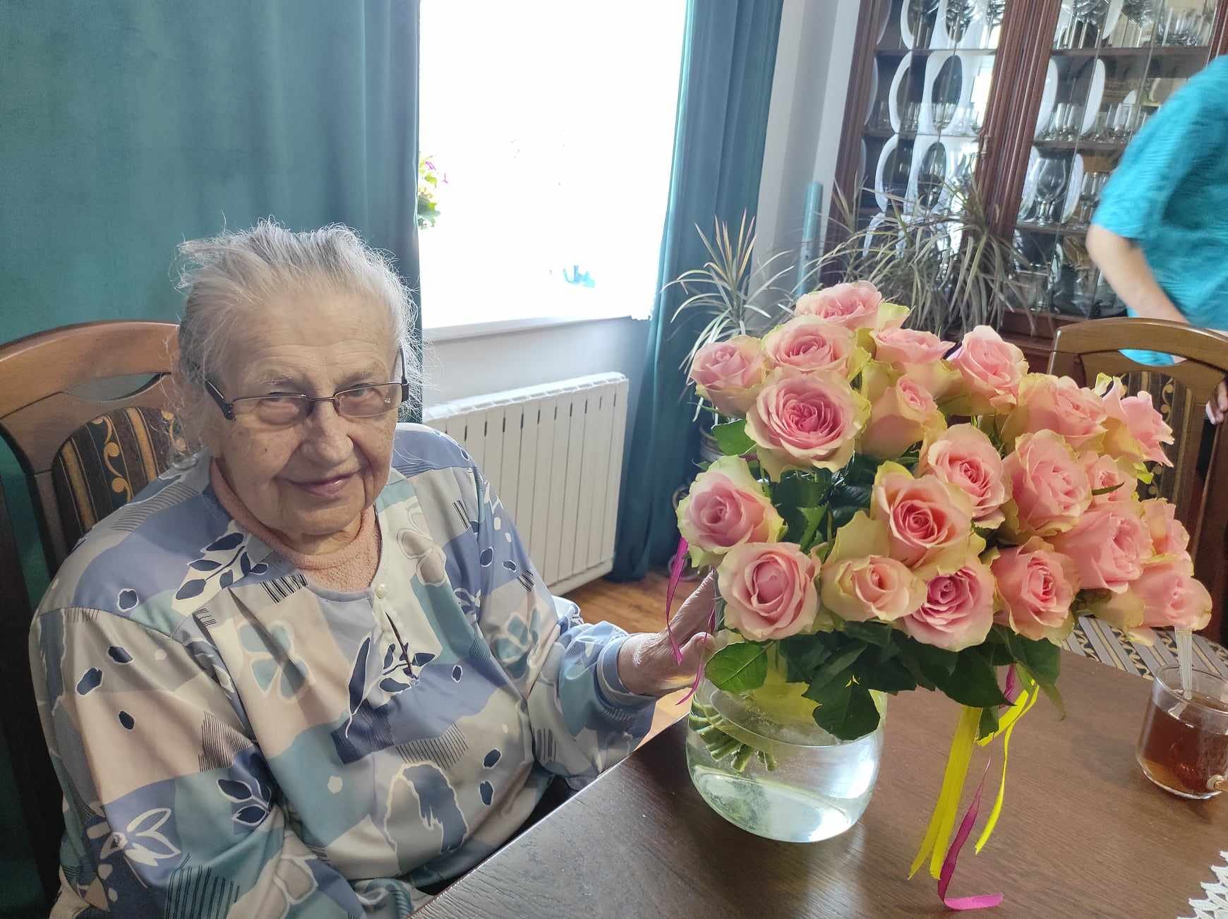 95. Urodziny Pani Janiny Bałuniak – Najstarszej Mieszkanki Dłoni