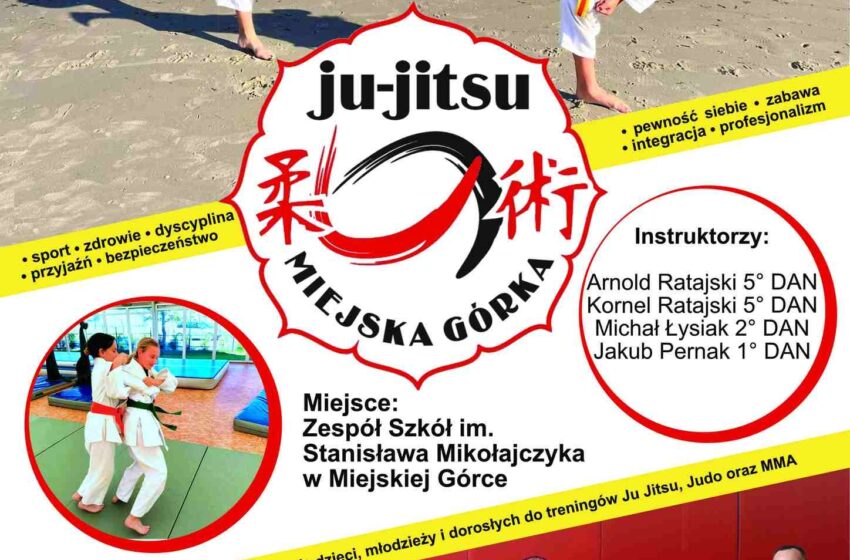  Nabór na Zajęcia Ju-Jitsu w Miejskiej Górce 2024/2025 – Treningi z Doświadczonymi Instruktorami