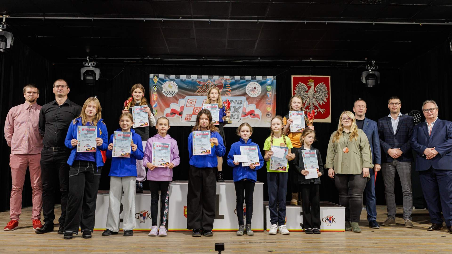 Zakończenie Grand Prix Polski 2024 w warcabach w Lipnie