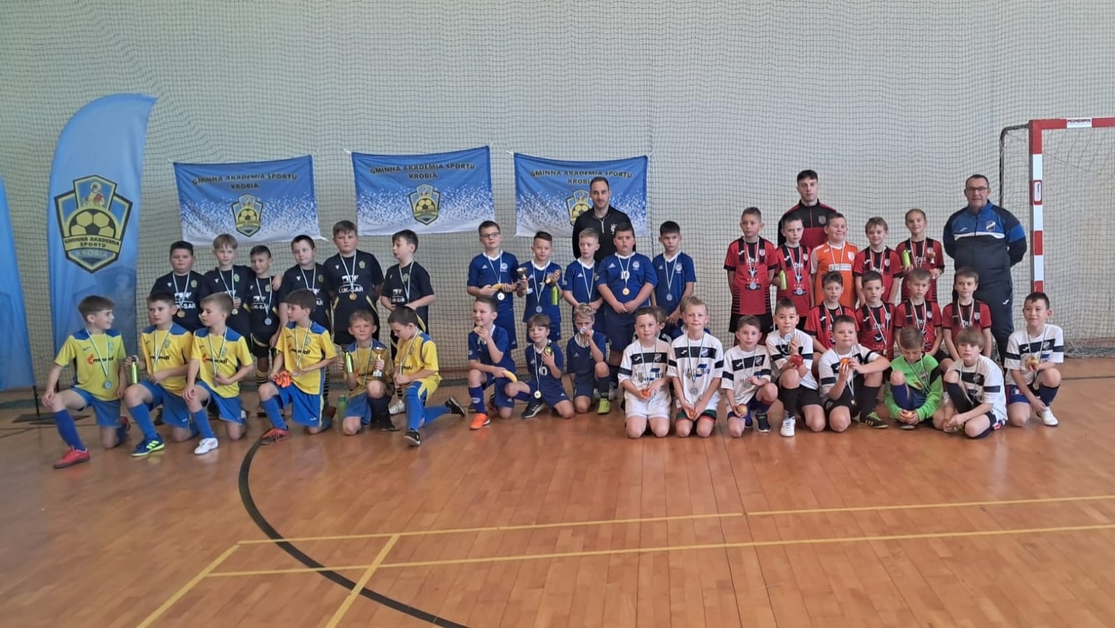 Orliki Sparta Miejska Górka na zimowym turnieju piłkarskim w Krobi!