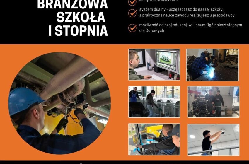 Branżowa Szkoła I Stopnia w Miejskiej Górce – wybierz zawód z przyszłością!