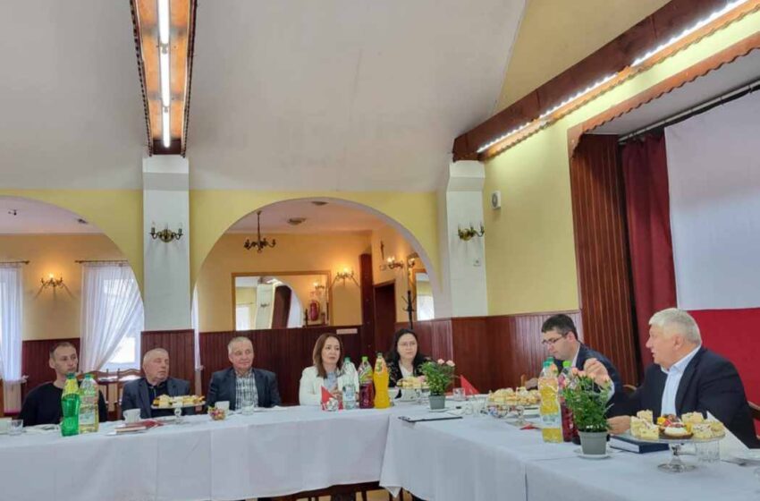 Burmistrz Miejskiej Górki spotkał się z sołtysami