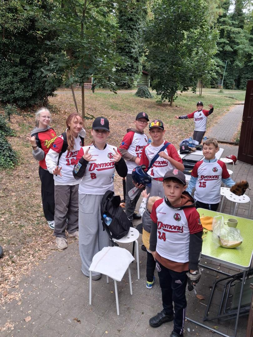 TSB Demony Miejska Górka – najmłodsi zawodnicy na obozie sportowym