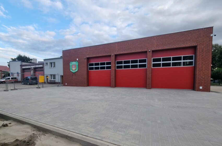  Zakończono modernizację budynku OSP i Urzędu Miejskiego