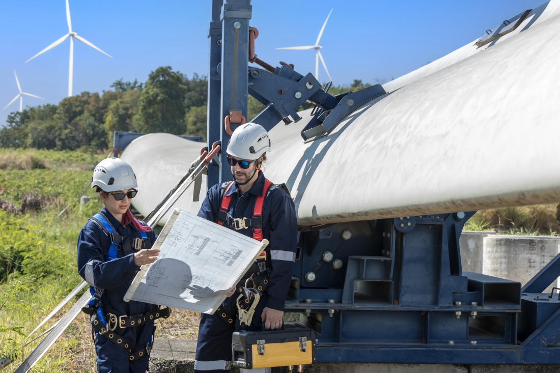 Transport turbin wiatrowych przez gminę Miejska Górka