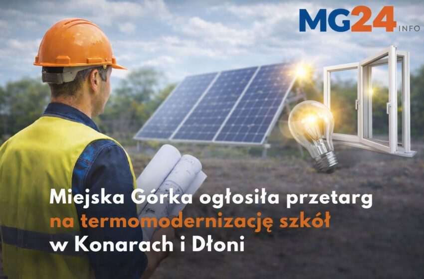  Gmina Miejska Górka ogłosiła przetarg na termomodernizację szkół
