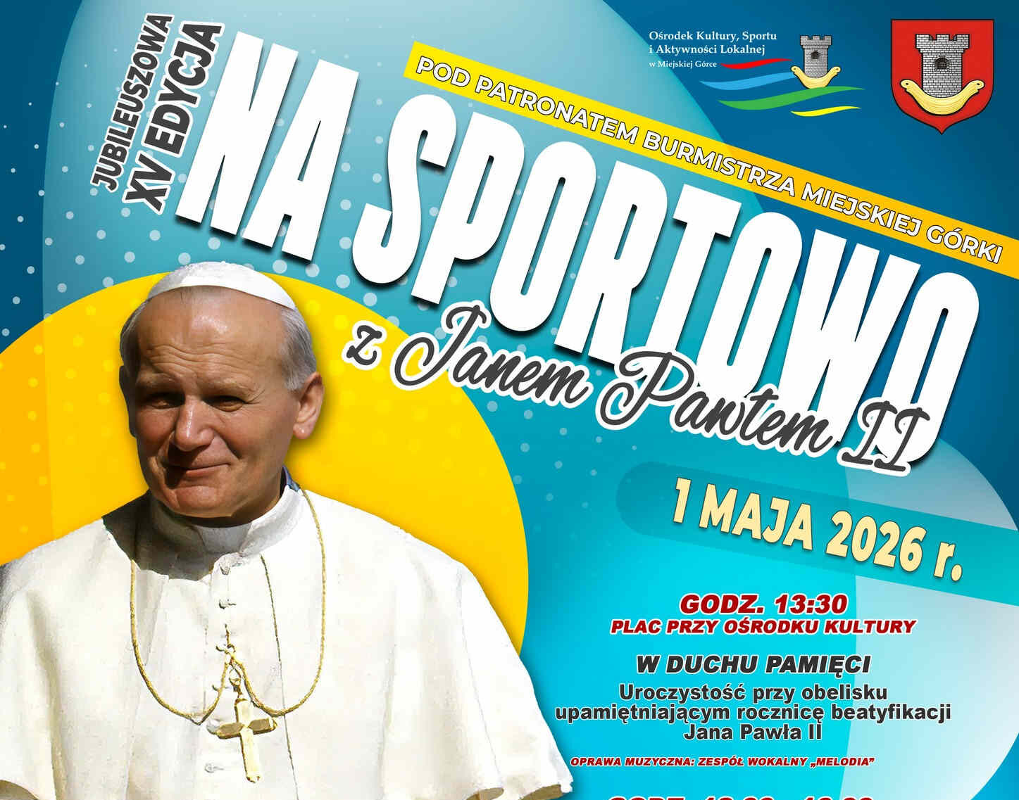 Wyjątkowe wydarzenie już 1 maja w Miejskiej Górce